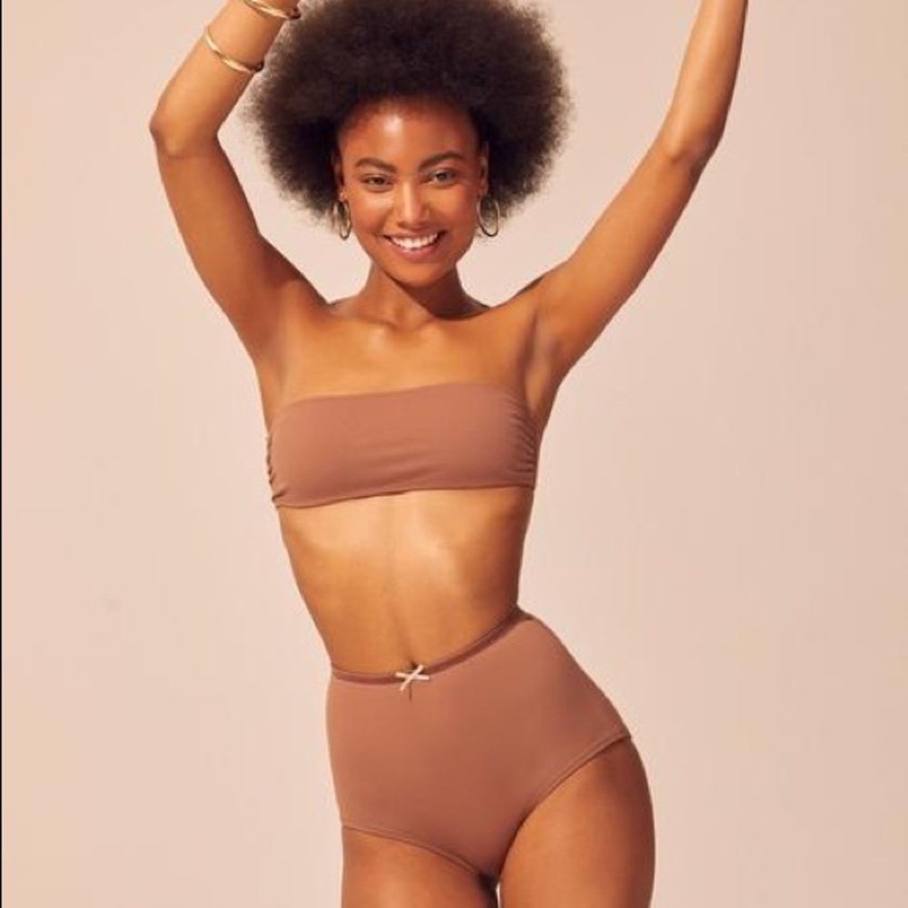 Solid & Striped THE VIOLET TOP MATTE MOCHA